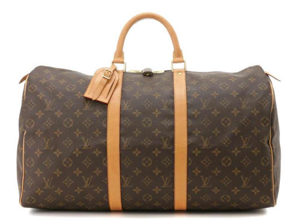 LOUIS VUITTON Keepall Boston Bag Monogram